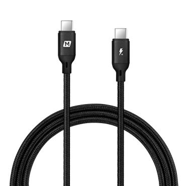Momax GOLINK 100W Usb-C to Usb-C 1 M.Kablo - Siyah