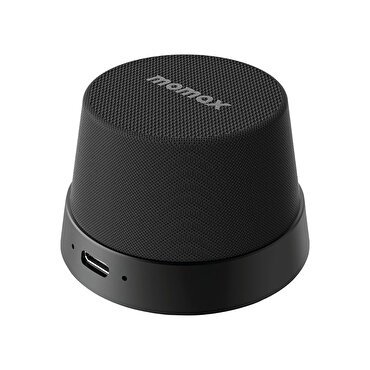 Momax 1-Vibe Go MagSafe Hoparlör - Siyah