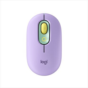 Logitech POP Kablosuz Mouse - Lila