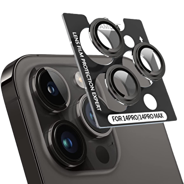 Piili iPhone 15 Pro / Max HD Lens - Siyah