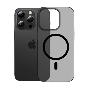 Piili iPhone 15 Ultra İnce Magsafe Kılıf - Mavi