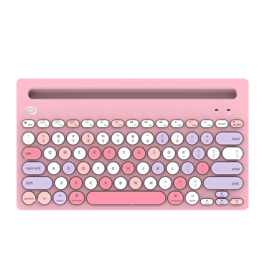 FD Three Bluetooth Klavye - Pembe