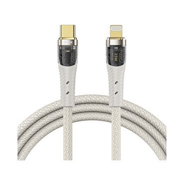 Rock 33W Type-C to Lightning PD 1.2mAltın Uç Kablo