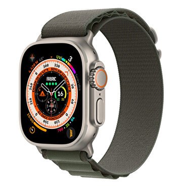 Buff Apple Watch Fabric Band 49 mm - Yeşil