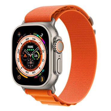 Buff Apple Watch Fabric Band 49 mm - Turuncu