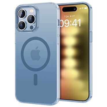 Buff iPhone 15 Pro TaoFit Kılıf - Mavi