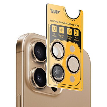 Buff iPhone 16 Pro/Max Titanyum Lens Brown