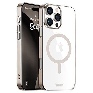 Buff iPhone 16 Pro Max Magsafe Slim Kılıf Titanyum