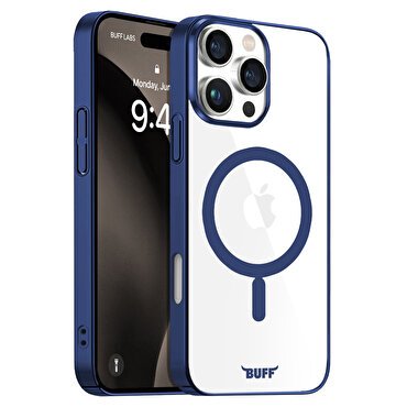 Buff iPhone 16 Pro Max Magsafe Slim Kılıf Mavi