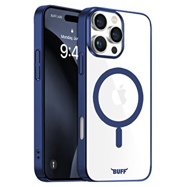 Buff iPhone 16 Pro Magsafe Slim Fit Kılıf Mavi