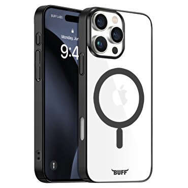 Buff iPhone 16 Pro Magsafe Slim Fit Kılıf Siyah
