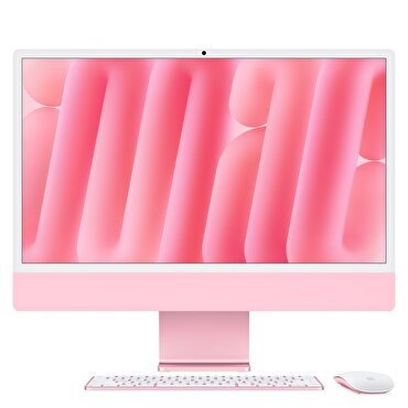 Apple iMac 24inc Retina 4.5K, M4 8-core CPU, 8-core GPU, 16GB Bellek, 256GB SSD, Pembe -  MWUG3TU/A