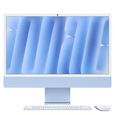 Apple iMac 24inc Retina 4.5K, M4 10-core CPU, 10-core GPU, 16GB Bellek, 512GB SSD, Mavi 