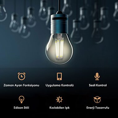 Meross Akıllı Led Ayarlı Ampul 6W 0680306682980
