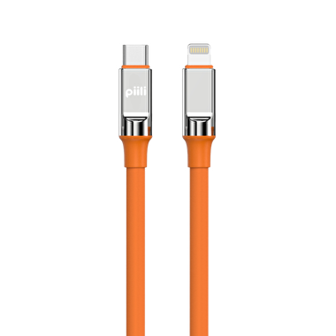 Piili Type-C to Lightning Kablo 1m. - Turuncu 6944629159197