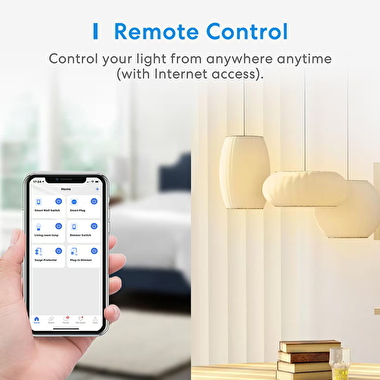 Meross Akıllı Wifi Duvar İçi Anahtar 6973696564948