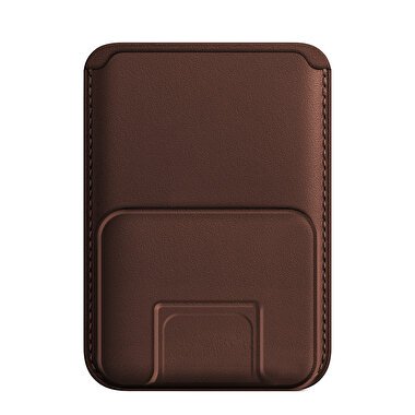Buff iPhone WalletMag Stand Deri Cüzdan  8683548216427
