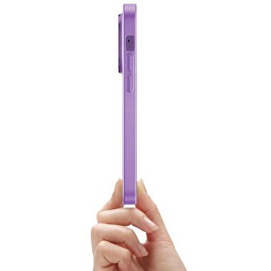 Buff iPhone 15 Pro Max TaoFit Kılıf - Mor 8683548219121