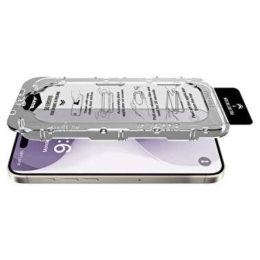 Buff iPhone 16 Plus Glass EasyFit Ekran Koruyucu 8684387701815