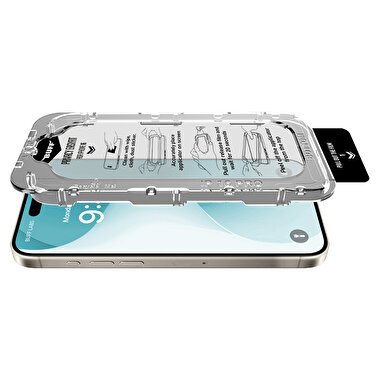 Buff iPhone 16 Privacy EasyFit Ekran Koruyucu 8684387702140