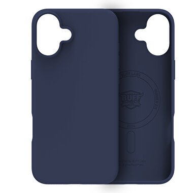 Buff iPhone 16 Magsafe Rubber Fit  Kılıf-Mavi 8684387702508