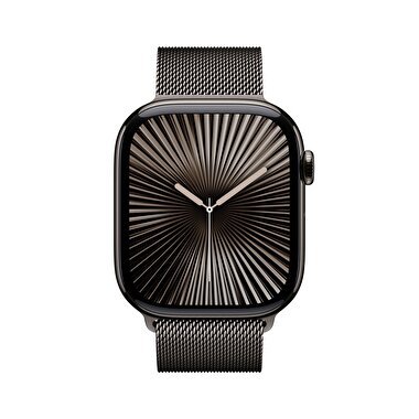 Apple Watch Series 10 GPS + Cellular 46mm Arduvaz Titanyum Kasa  Arduvaz Milano Loop - S/M  MC7R4TU/A