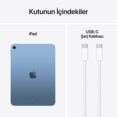 Apple 10.9 inç iPad Wi-Fi 256GB - Mavi -   MCMF4TU/A