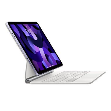 Apple 11 inç iPad Pro (4. nesil) ve iPad Air (5. nesil) için Magic Keyboard - Türkçe Q Klavye - Beyaz MJQJ3TQ/A