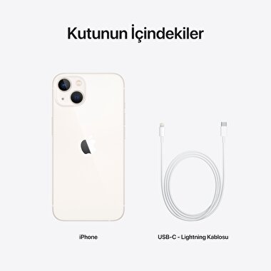 Apple iPhone 13 256GB Yıldız Işığı  MLQ73TU/A