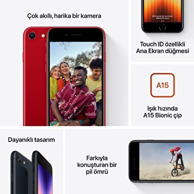 Apple iPhone SE 128GB  (PRODUCT)RED  MMXL3TU/A