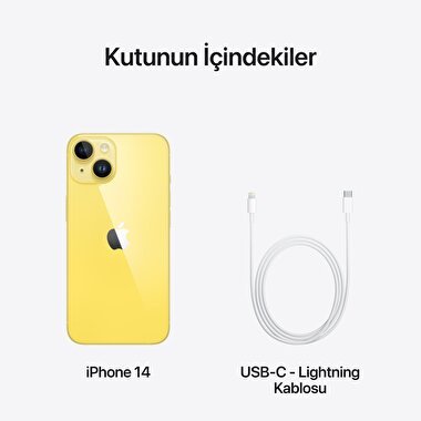 Apple iPhone 14 128GB Sarı  MR3X3TU/A