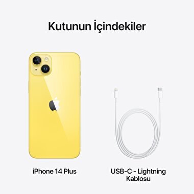 Apple iPhone 14 Plus 256GB Sarı  MR6D3TU/A
