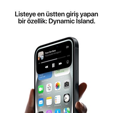 Apple iPhone 15 128GB Siyah  MTP03TU/A