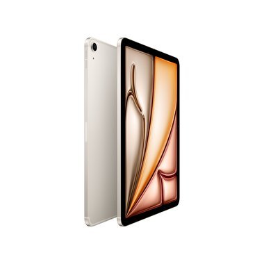Apple 11 inç iPad Air M2 Wi-Fi + Cellular 512GB Yıldız Işığı  MUXP3TU/A