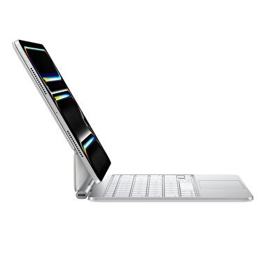 11 inç iPad Pro (M4) için Magic Keyboard - Türkçe Q Klavye - Beyaz MWR03TQ/A