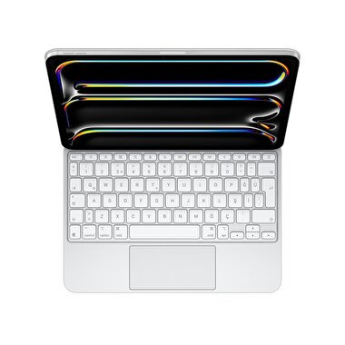 11 inç iPad Pro (M4) için Magic Keyboard - Türkçe Q Klavye - Beyaz MWR03TQ/A