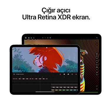 Apple 13 inç iPad Pro M4 WiFi 1TB Nano-texture Cam Gümüş  MWRG3TU/A