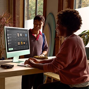 Apple iMac 24inc Retina 4.5K, M4 8-core CPU, 8-core GPU, 16GB Bellek, 256GB SSD, Mavi  MWUF3TU/A