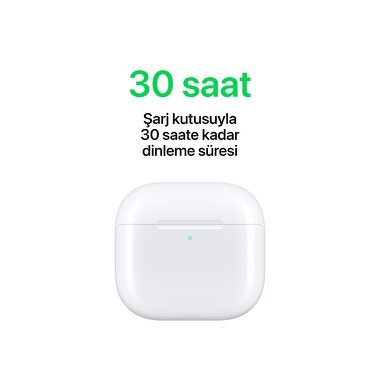 AirPods 4 Aktif Gürültü Engelleme Özellikli  MXP93TU/A