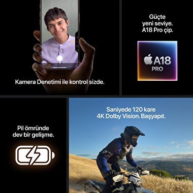Apple iPhone 16 Pro 1TB Natürel Titanyum  MYNX3TU/A