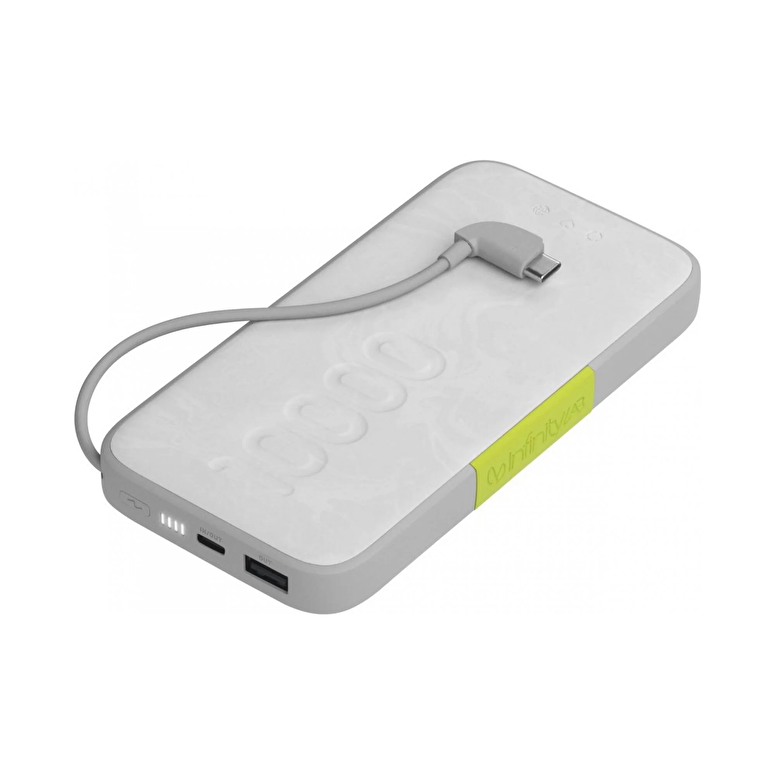 Infinity Lab InstantGo 10000 mAh Powerbank Type-C - Beyaz 6925281985935