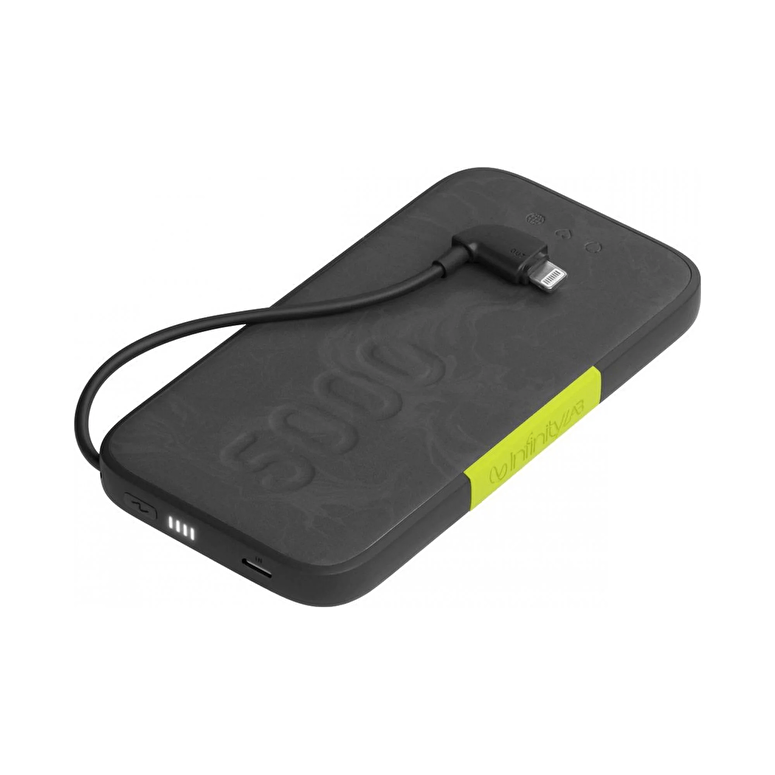 Infinity Lab InstantGo 5000 mAh Powerbank Lightning - Siyah 6925281985980