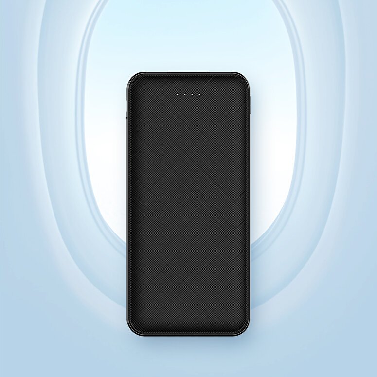 Rock Space Pro 10.000 mah. PowerBank -  Siyah 6972283947225