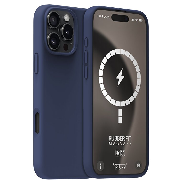 Buff iPhone 16 Pro Max Magsafe Rubber Fit - Mavi 8684387702263