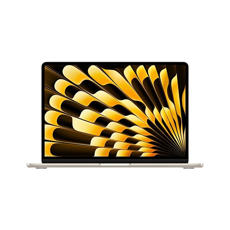 Apple MacBook Air 13' M3 Çip 8 Çekirdekli CPU 10 Çekirdekli GPU 24GB Bellek 512GB SSD Yıldız Işığı  MC8P4TU/A