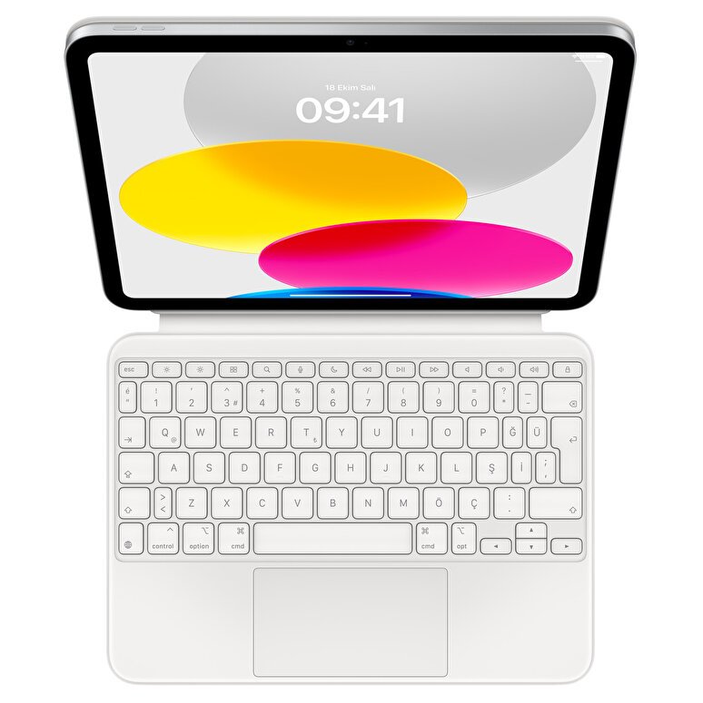 iPad (10. nesil) için Magic Keyboard Folio - Türkçe Q Klavye  MQDP3TQ/A