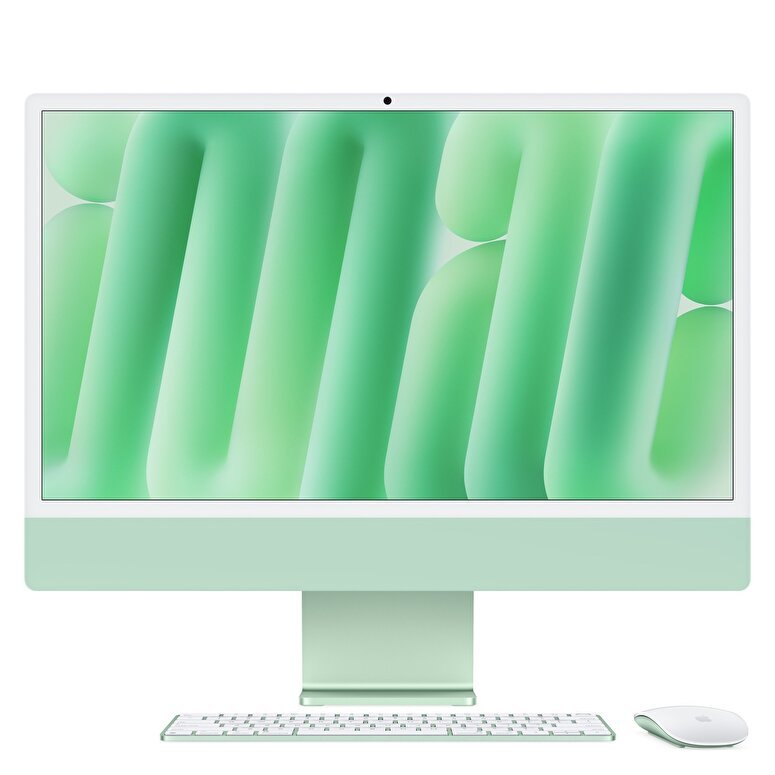 Apple iMac 24inc Retina 4.5K, M4 10-core CPU, 10-core GPU, 16GB Bellek, 512GB SSD, Yeşil  MWV03TU/A